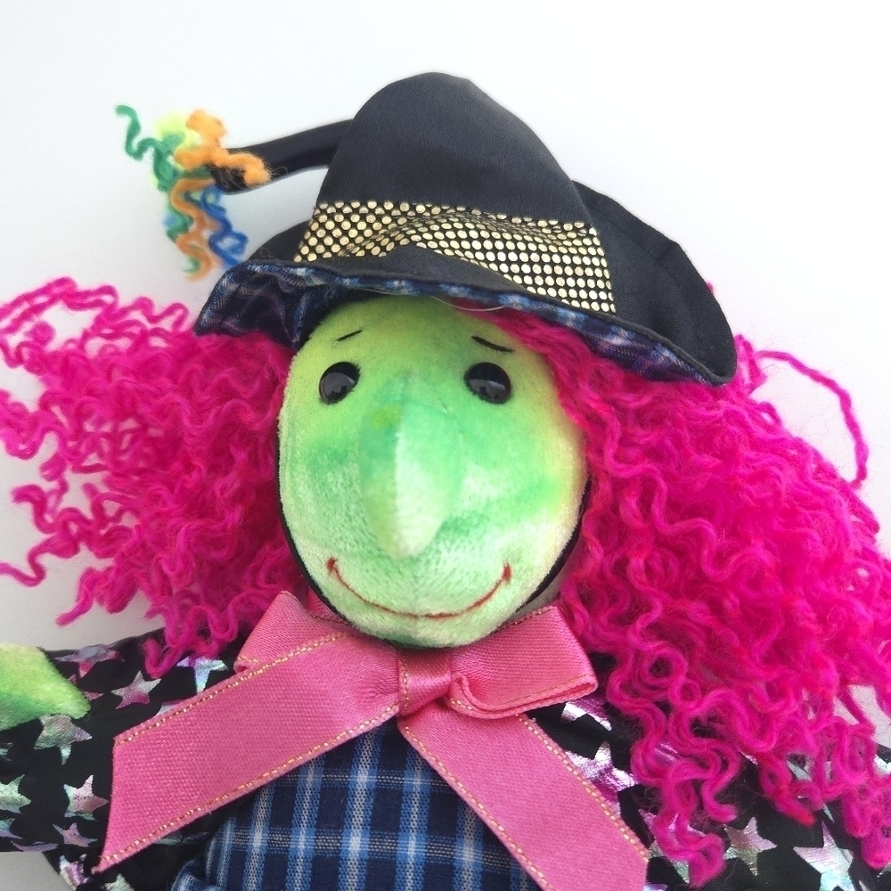 Ty Beanie Babies Scary the Witch Plush Doll 2001 - Picture 6 of 13